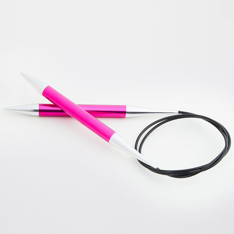 Knitpro Zing Fixed Circular Needle - 150 cm - 10 mm