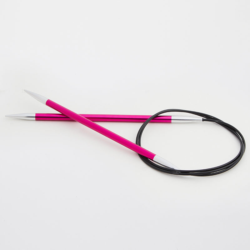 Knitpro Zing Fixed Circular Needle - 120 cm - 5 mm