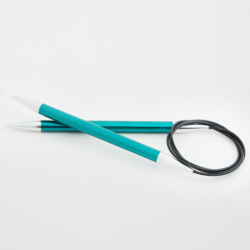Knitpro Zing Fixed Circular Needle - 120 cm - 8 mm